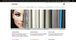 Desktop Screenshot of colortex.de